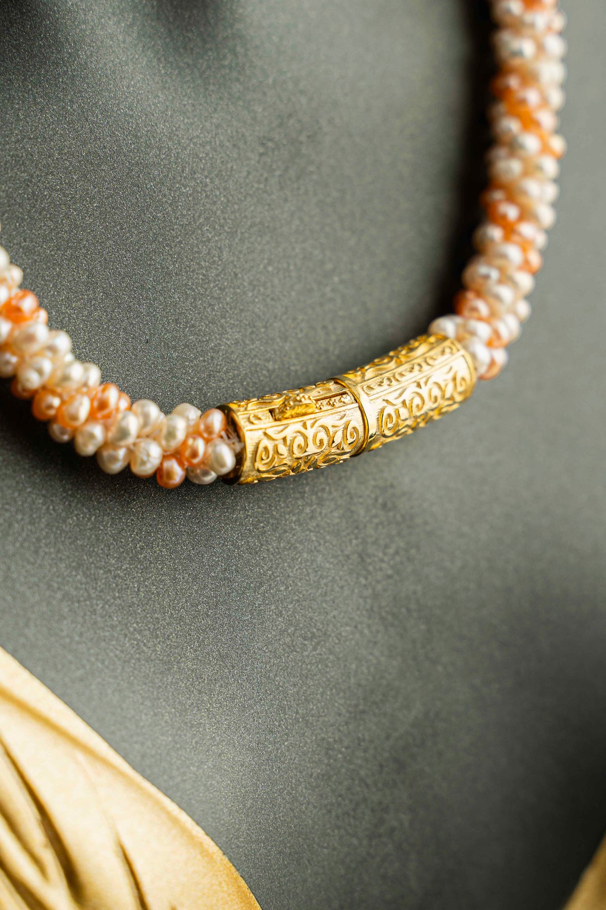 PEMBE BEYAZ ÖZEL ÖRGÜ ZARAFET SET - 308