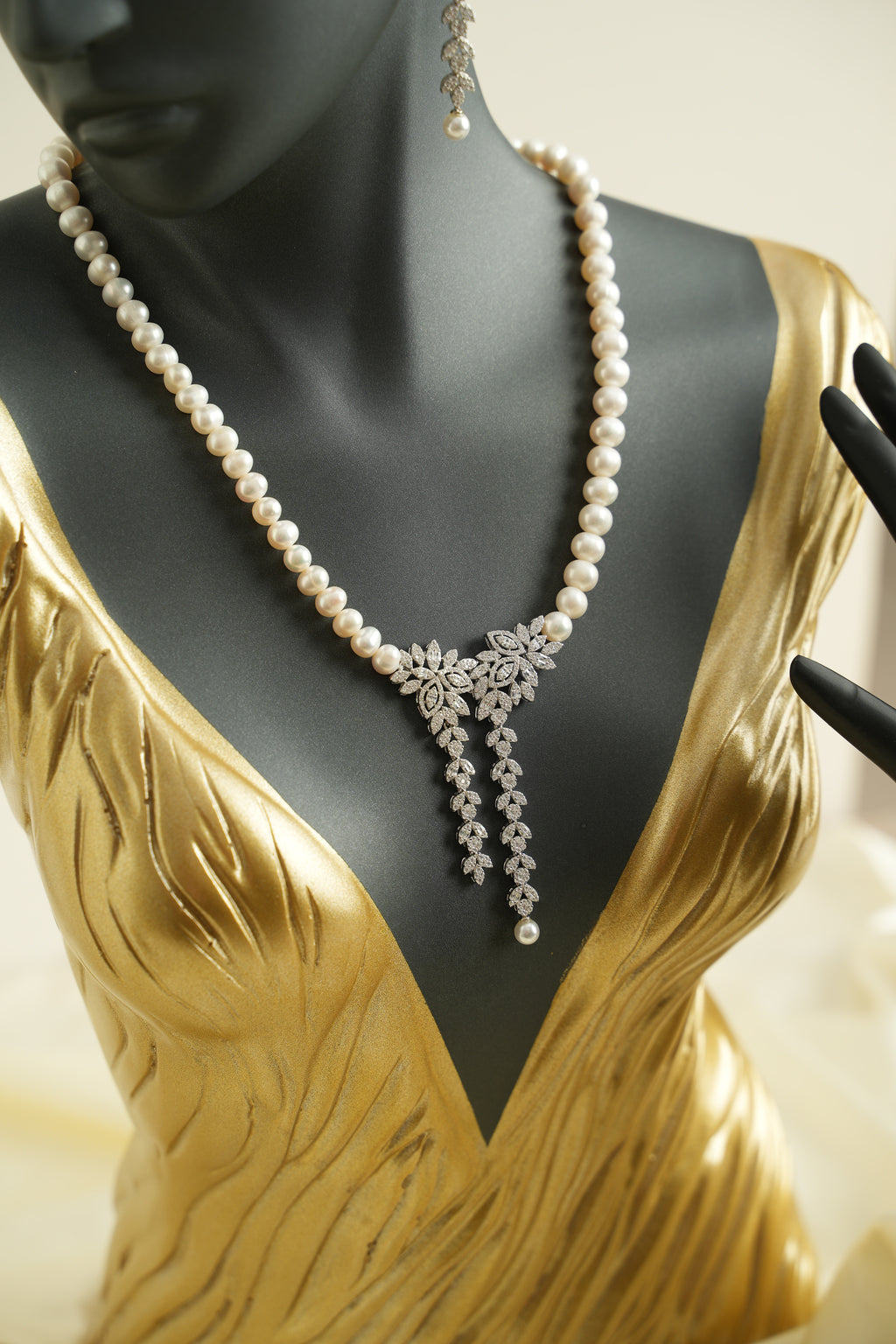 GÜMÜŞ İNCİ SET- ROSE 202