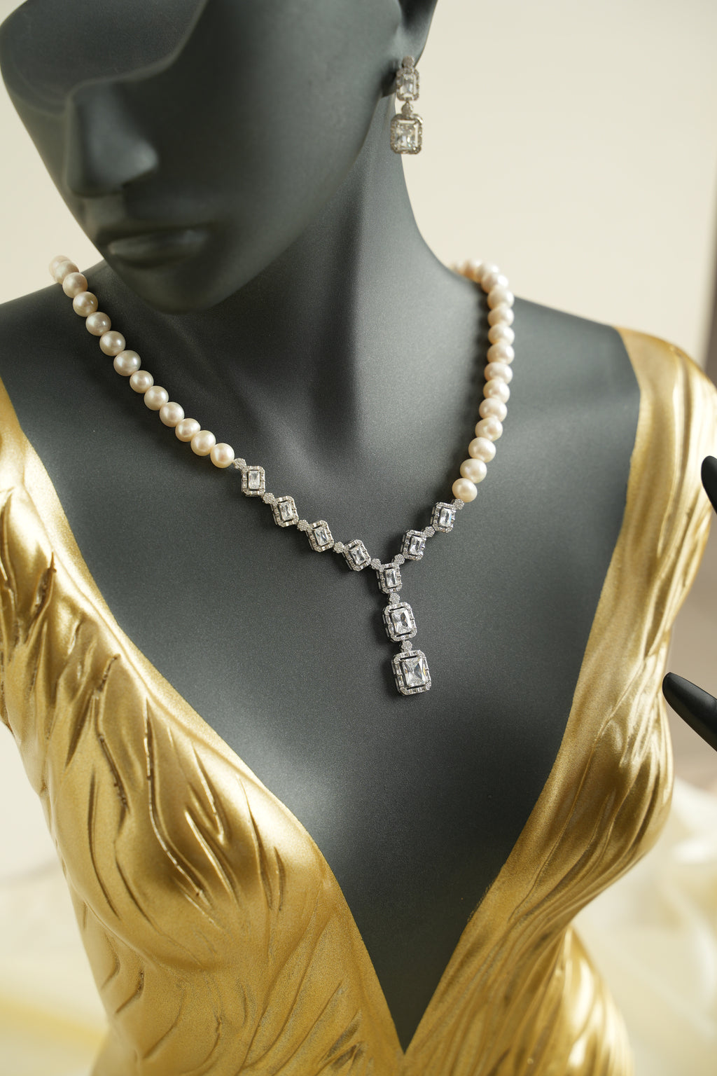 GÜMÜŞ İNCİ SET - ROSE 206