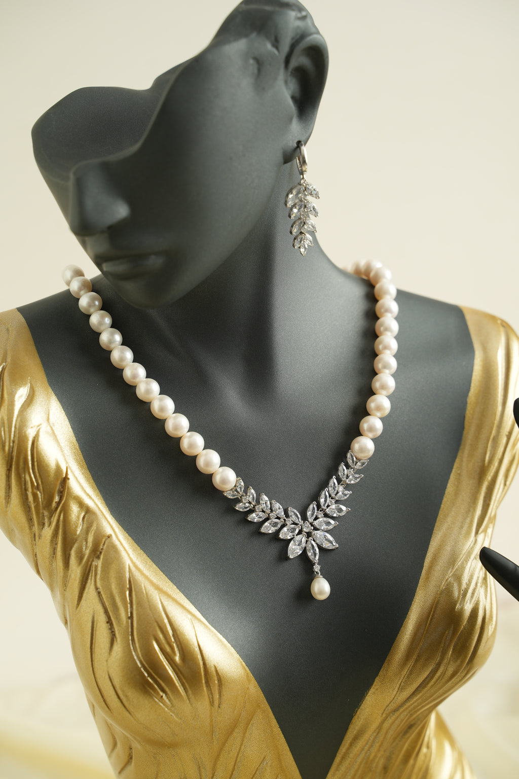 GÜMÜŞ İNCİ SET - ROSE 207