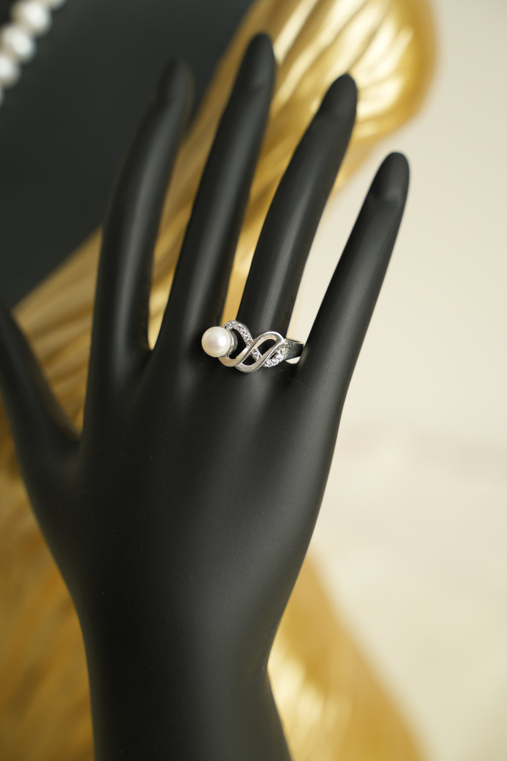 GÜMÜŞ İNCİ SET - ROSE 208