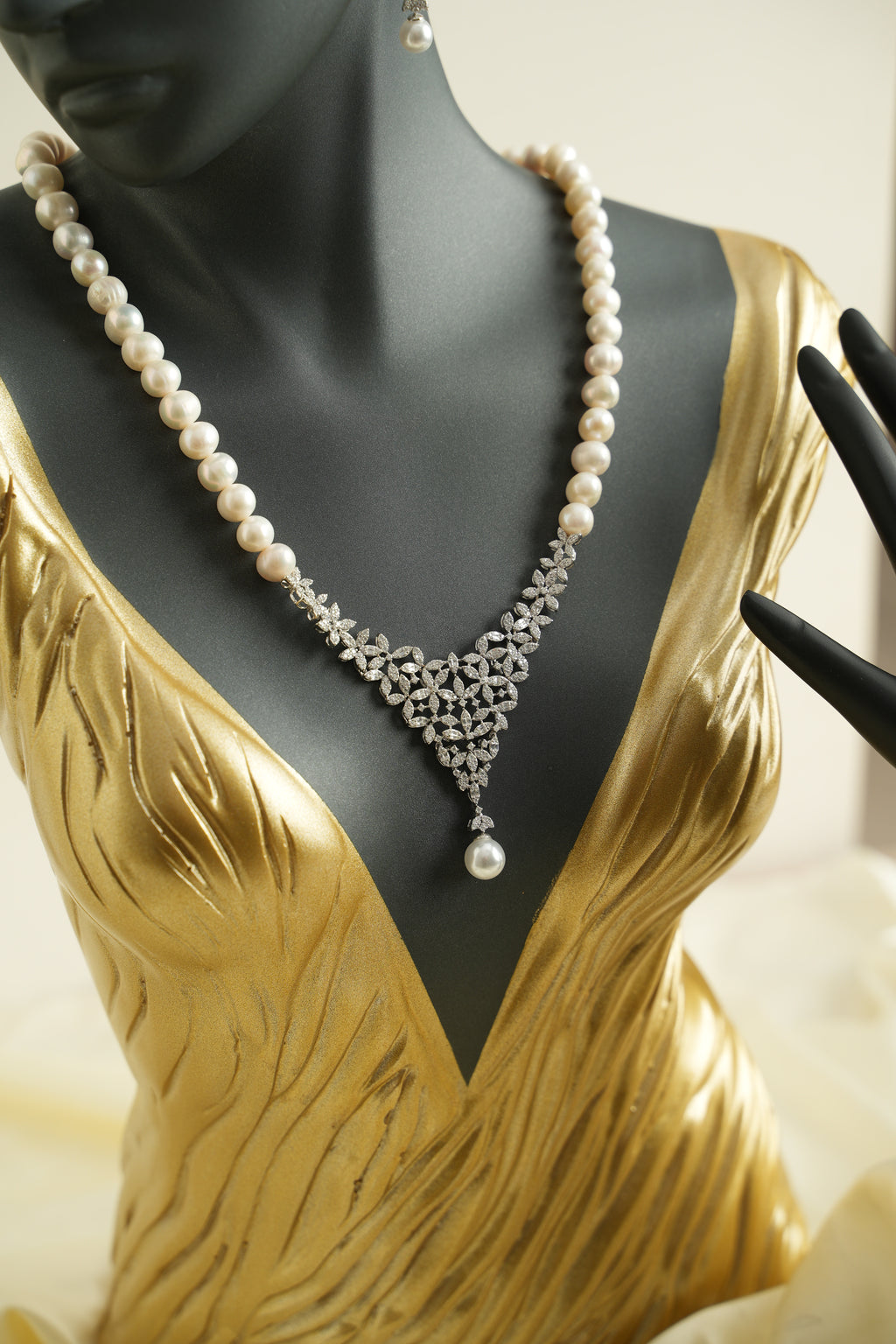 GÜMÜŞ İNCİ SET - ROSE 211