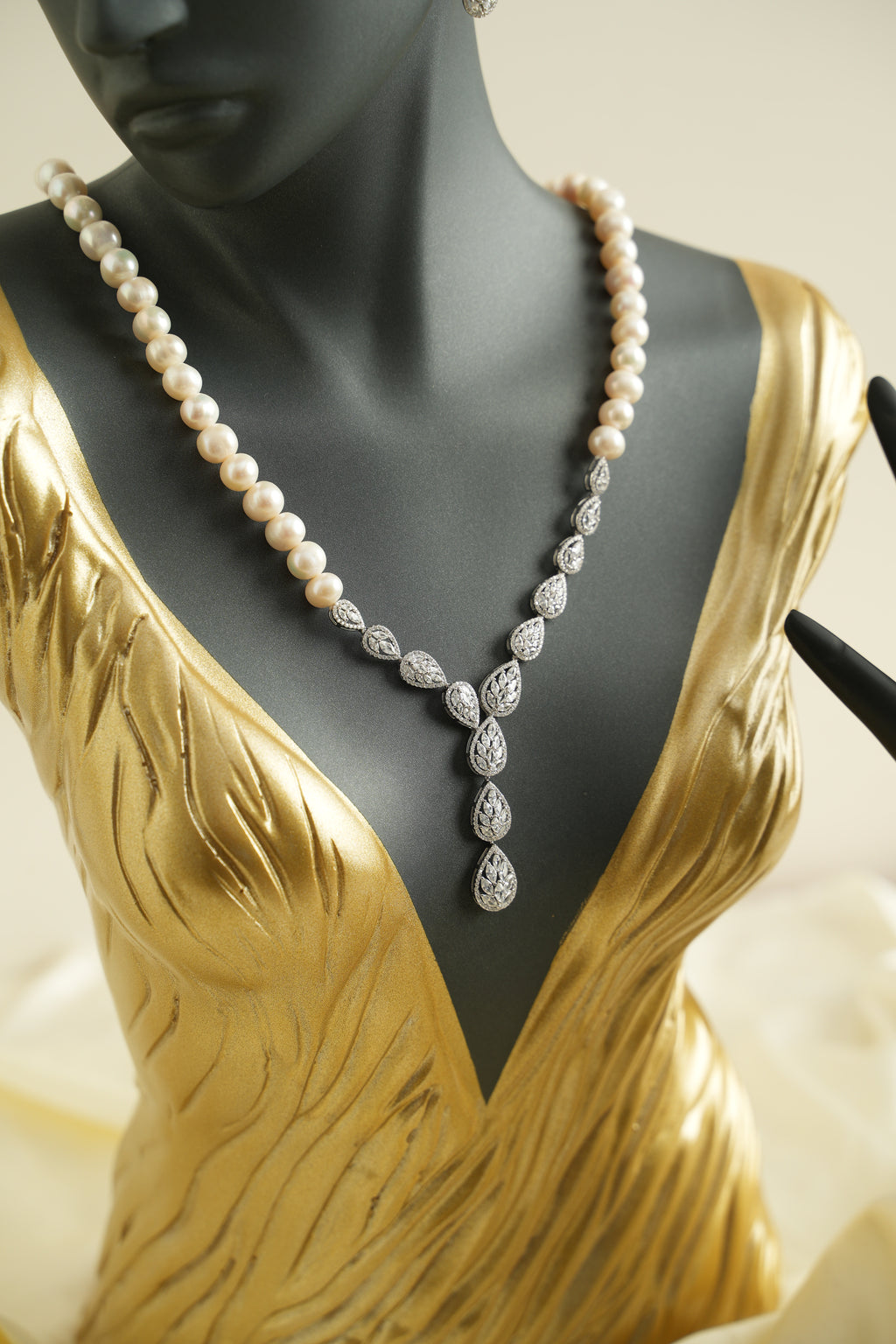 GÜMÜŞ İNCİ SET - ROSE 213