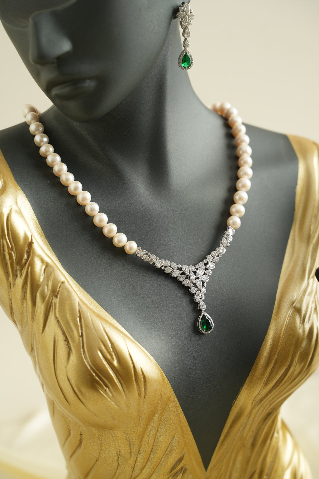 GÜMÜŞ İNCİ SET - ROSE 214