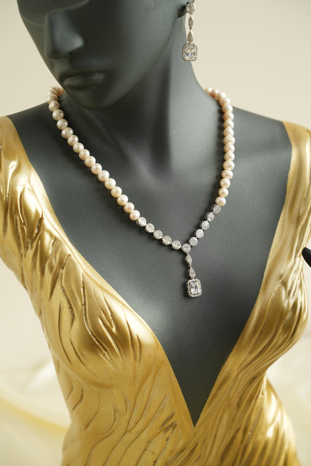 GÜMÜŞ İNCİ SET - ROSE 216