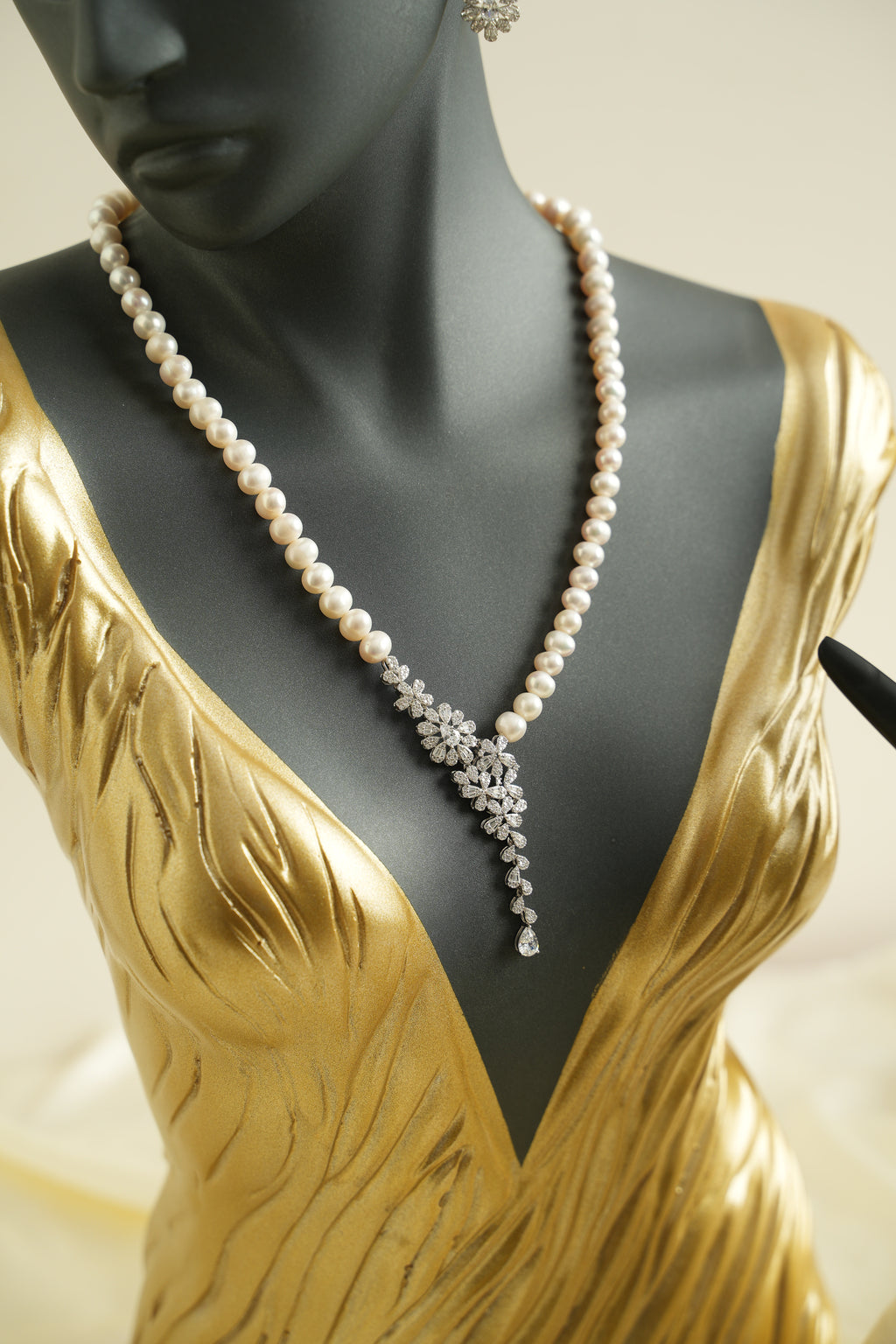 GÜMÜŞ İNCİ SET - ROSE 217