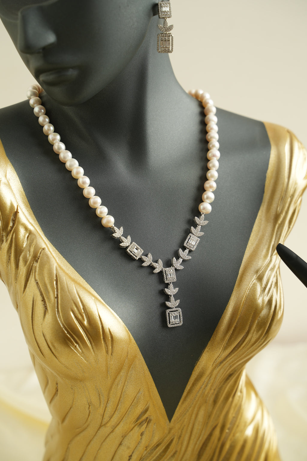 GÜMÜŞ İNCİ SET - ROSE 218