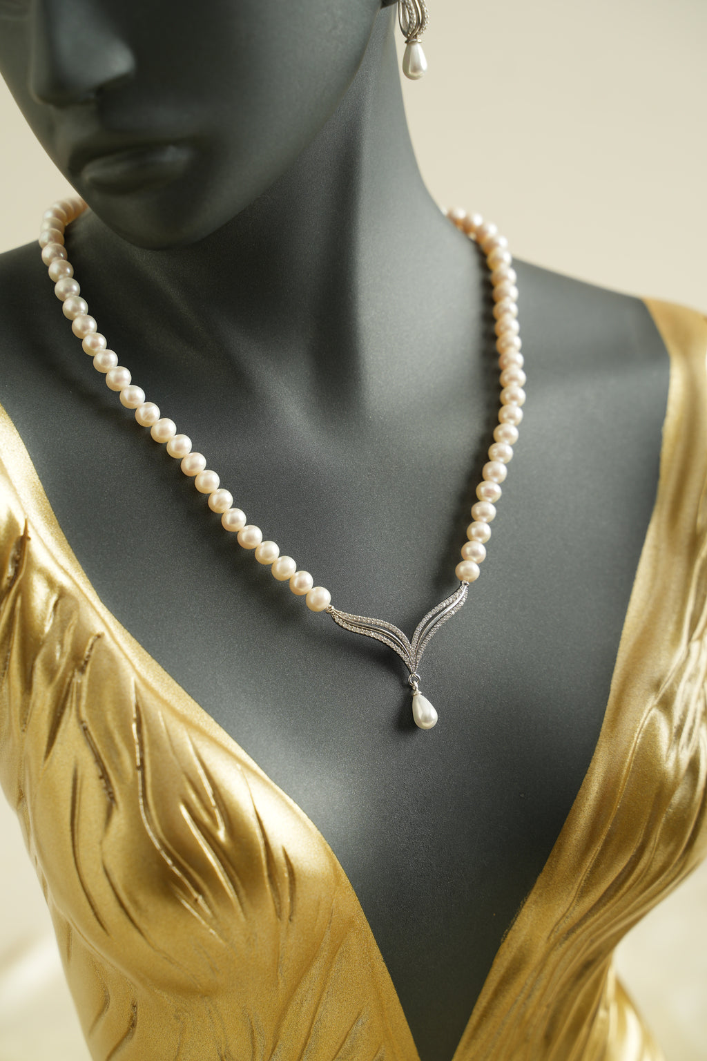 GÜMÜŞ İNCİ SET - ROSE 219