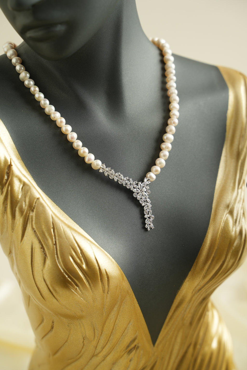 GÜMÜŞ İNCİ SET - ROSE 223