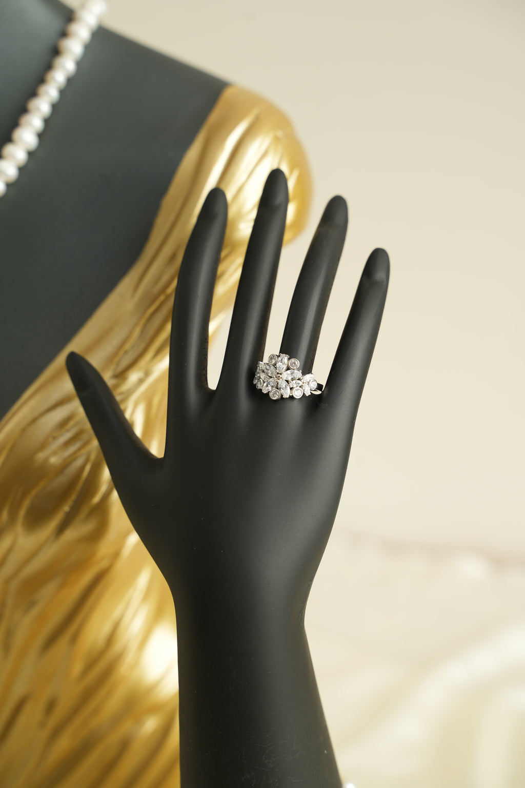 GÜMÜŞ İNCİ SET - ROSE 223