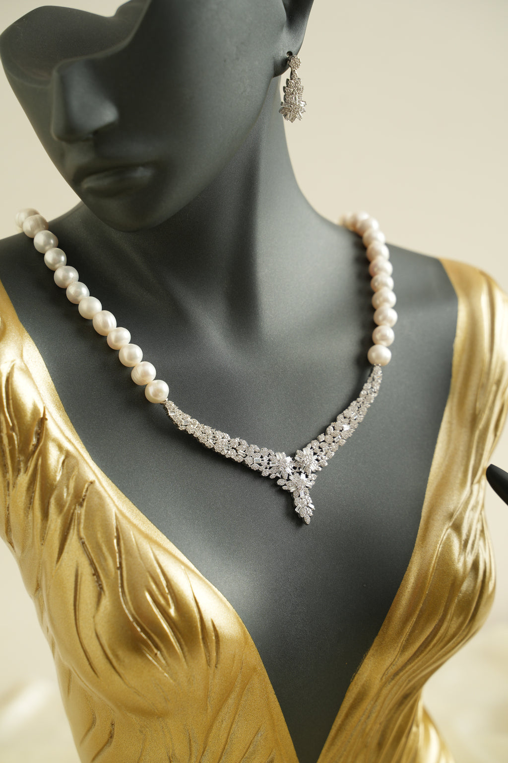 GÜMÜŞ İNCİ SET - ROSE 224