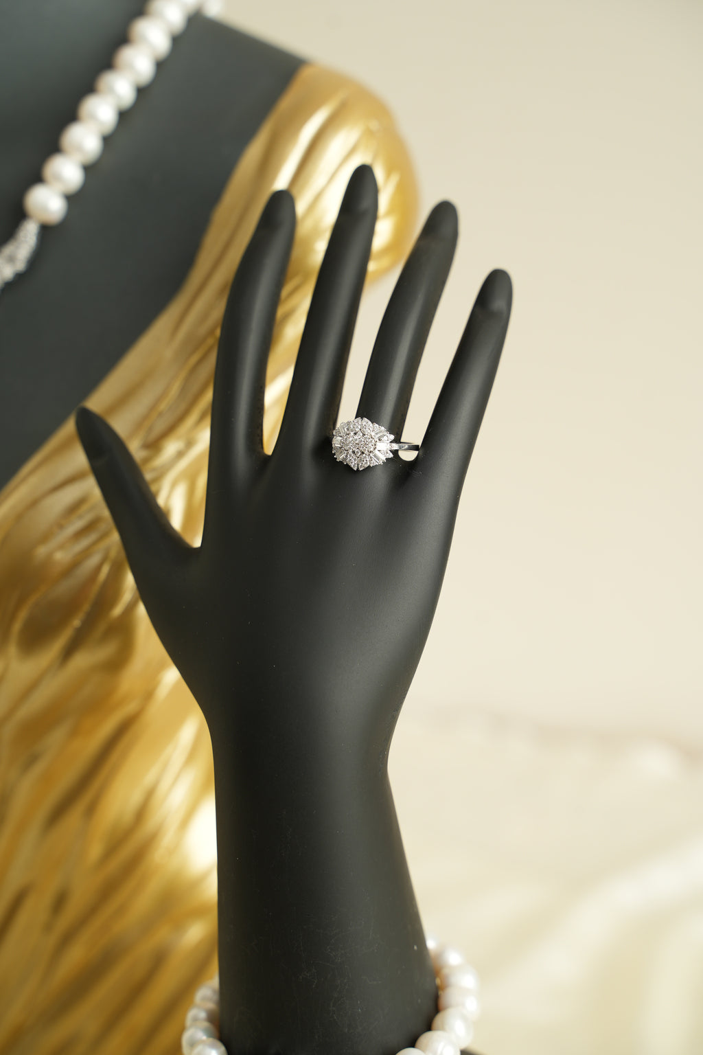 GÜMÜŞ İNCİ SET - ROSE 224