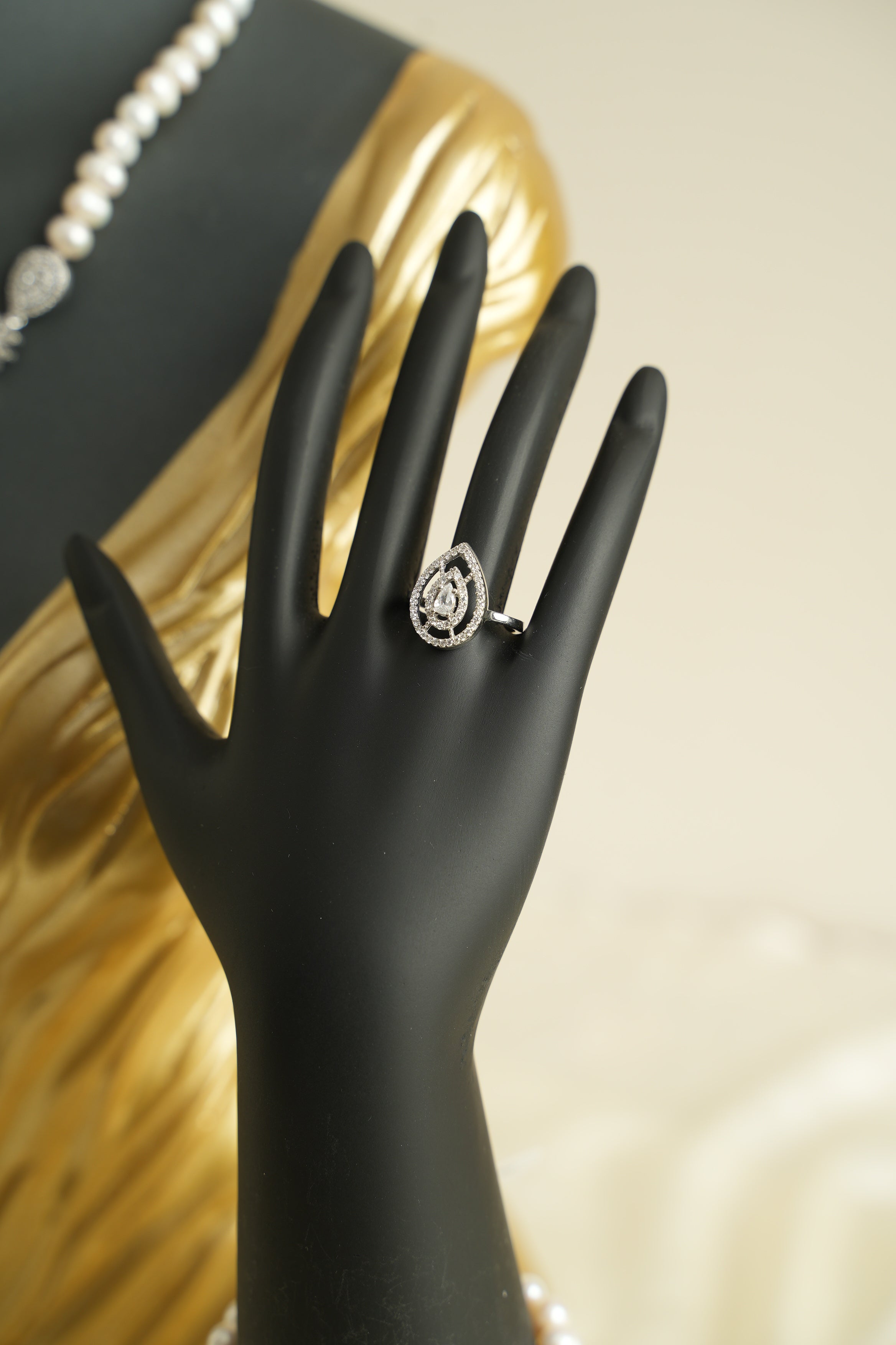 GÜMÜŞ İNCİ SET - ROSE 232