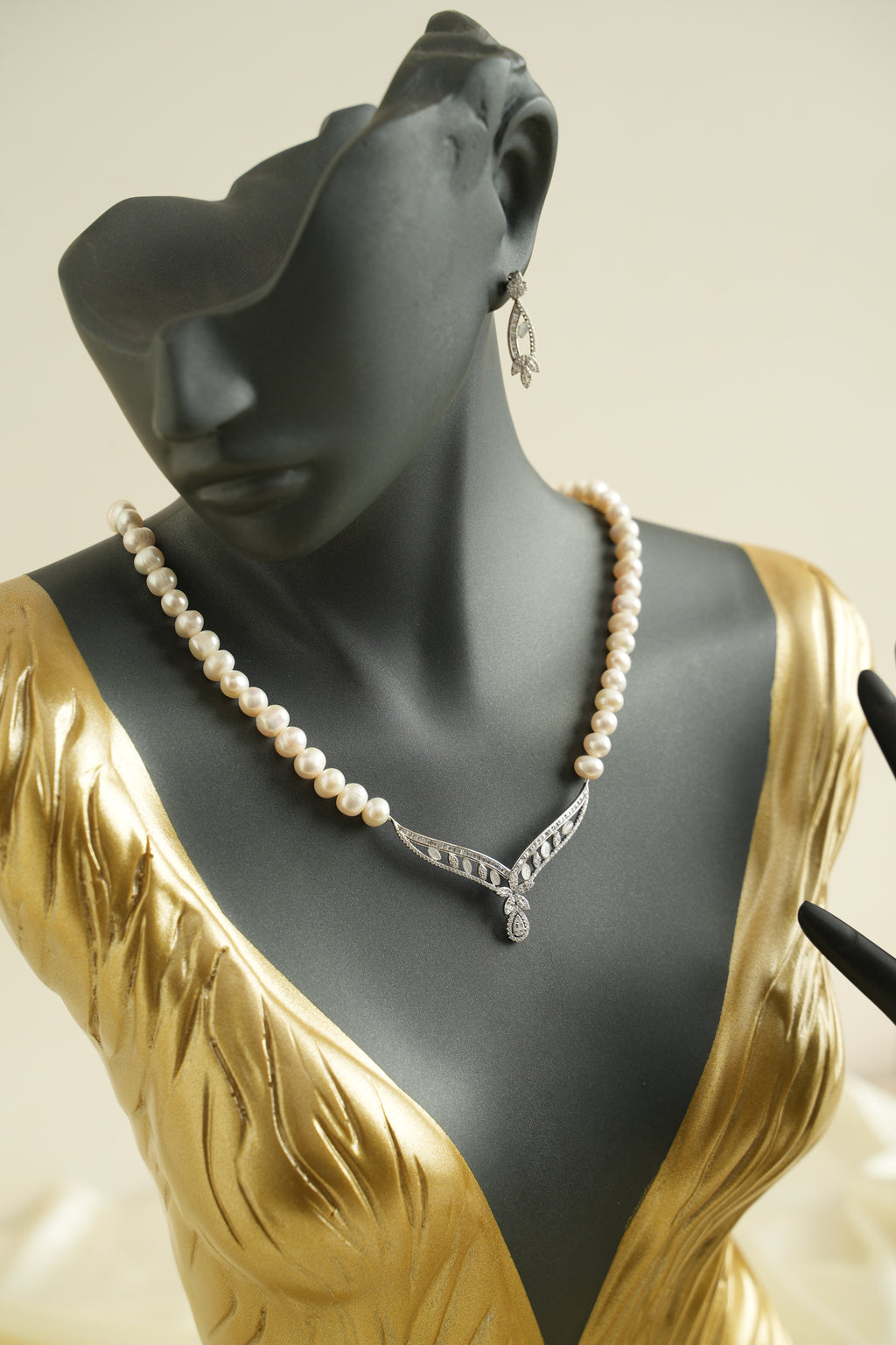 GÜMÜŞ İNCİ SET - ROSE 237