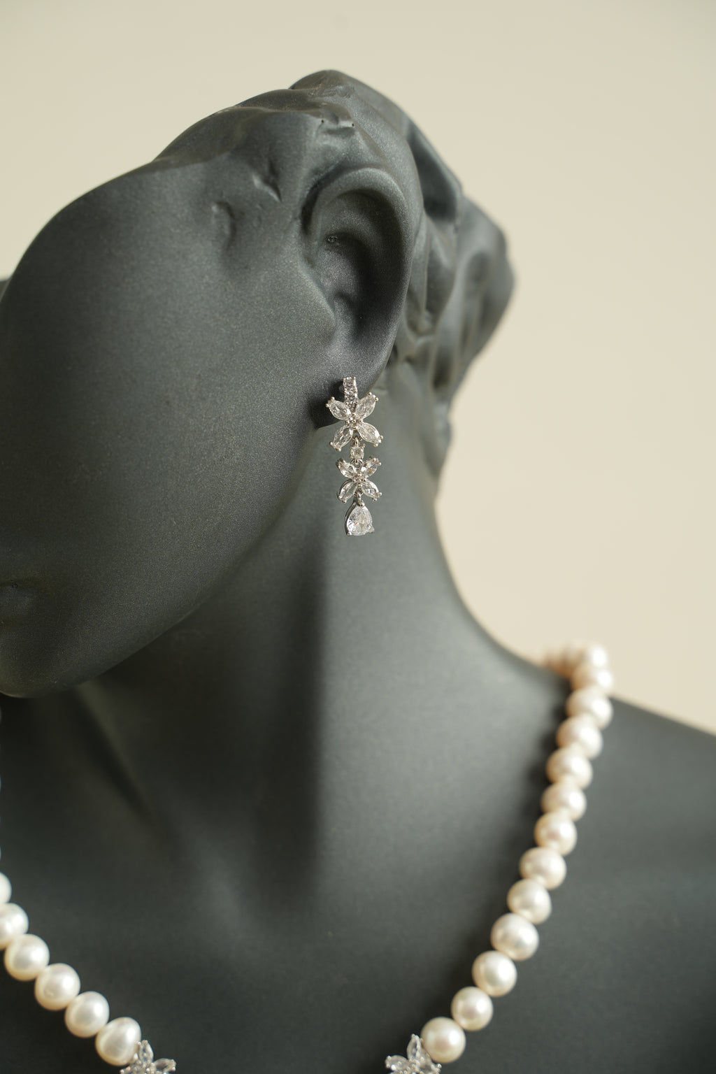 GÜMÜŞ İNCİ SET - ROSE 239