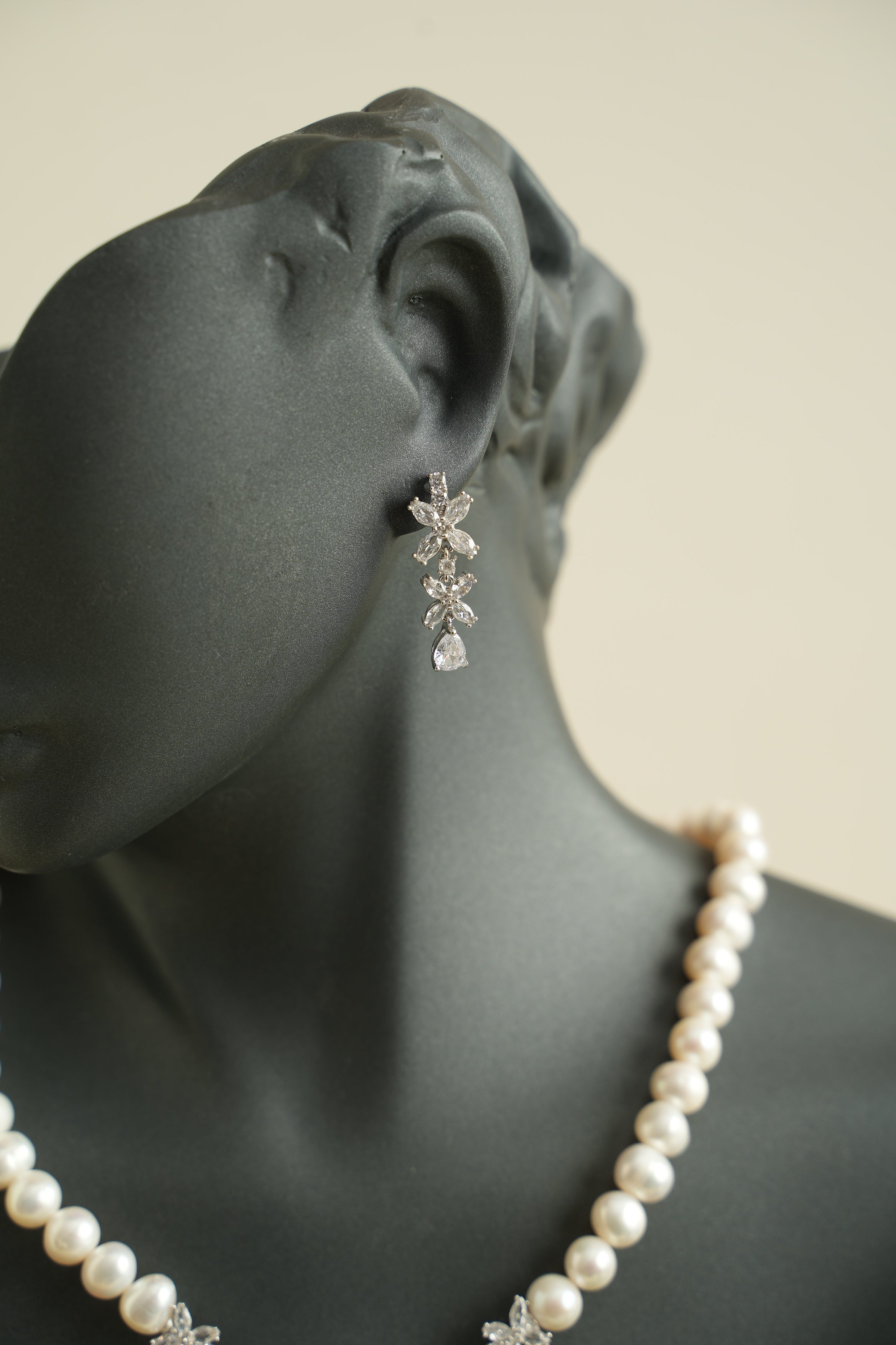 GÜMÜŞ İNCİ SET - ROSE 239