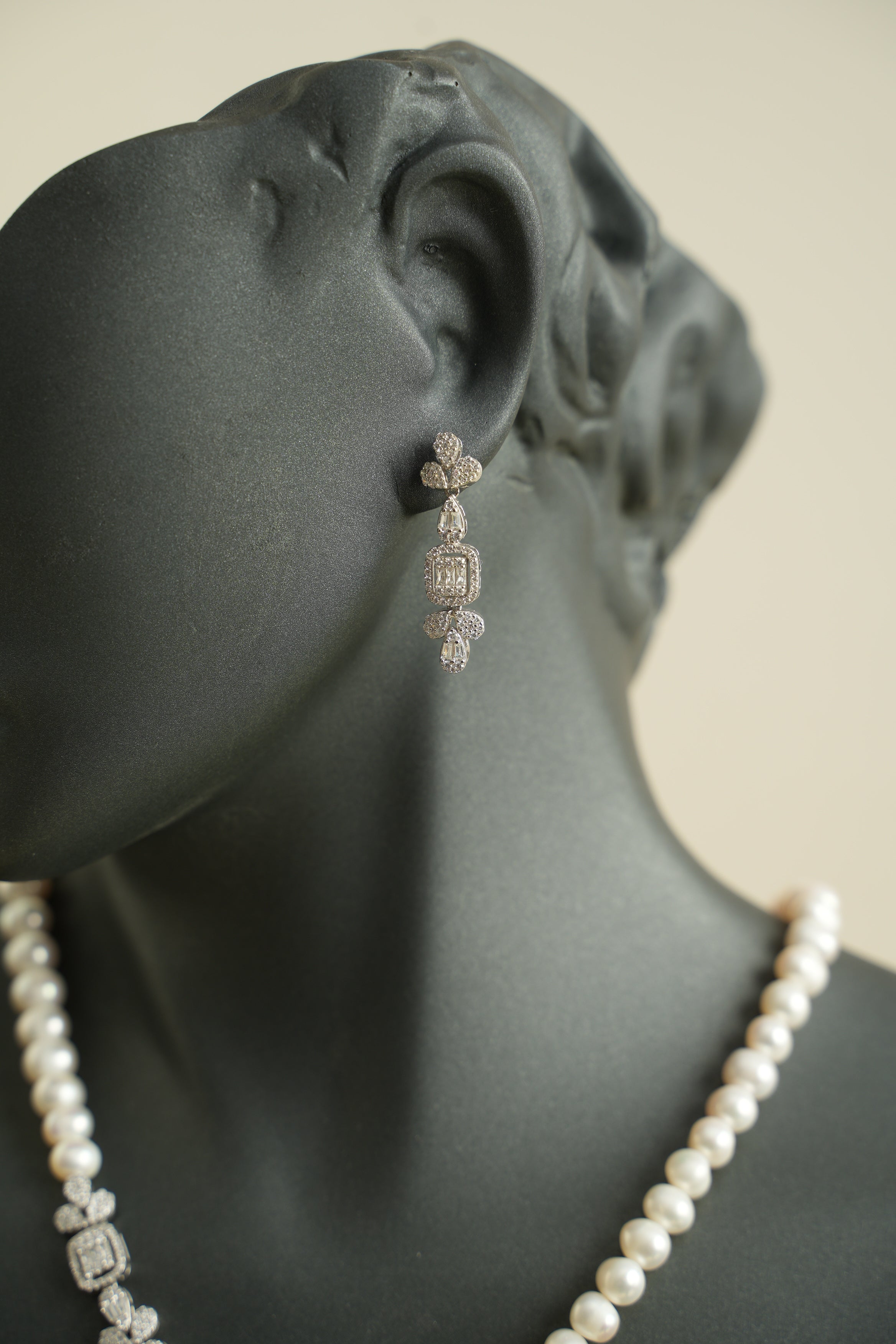 GÜMÜŞ İNCİ SET - ROSE 242