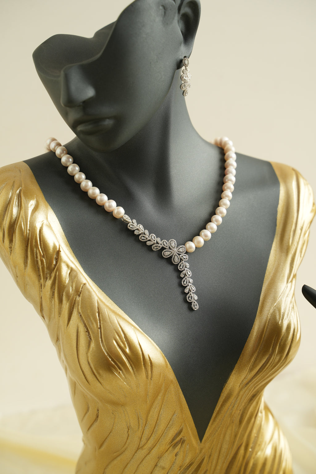 GÜMÜŞ İNCİ SET - ROSE 244