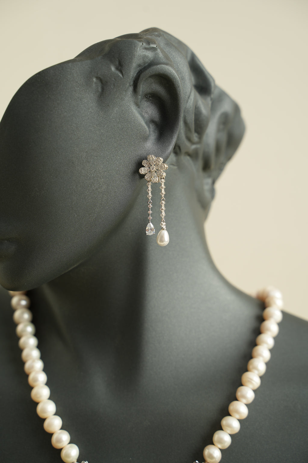 GÜMÜŞ İNCİ SET - ROSE 248