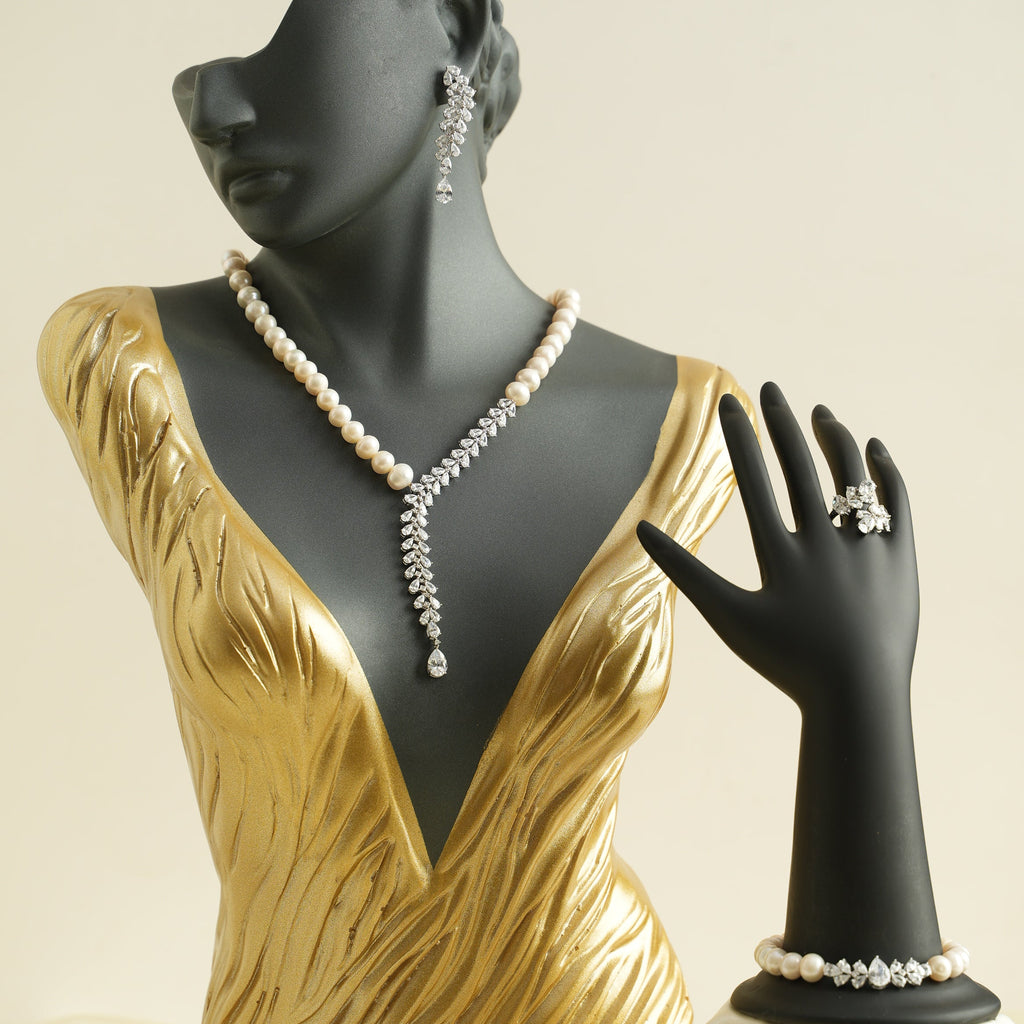 GÜMÜŞ SET İNCİ - ROSE 250