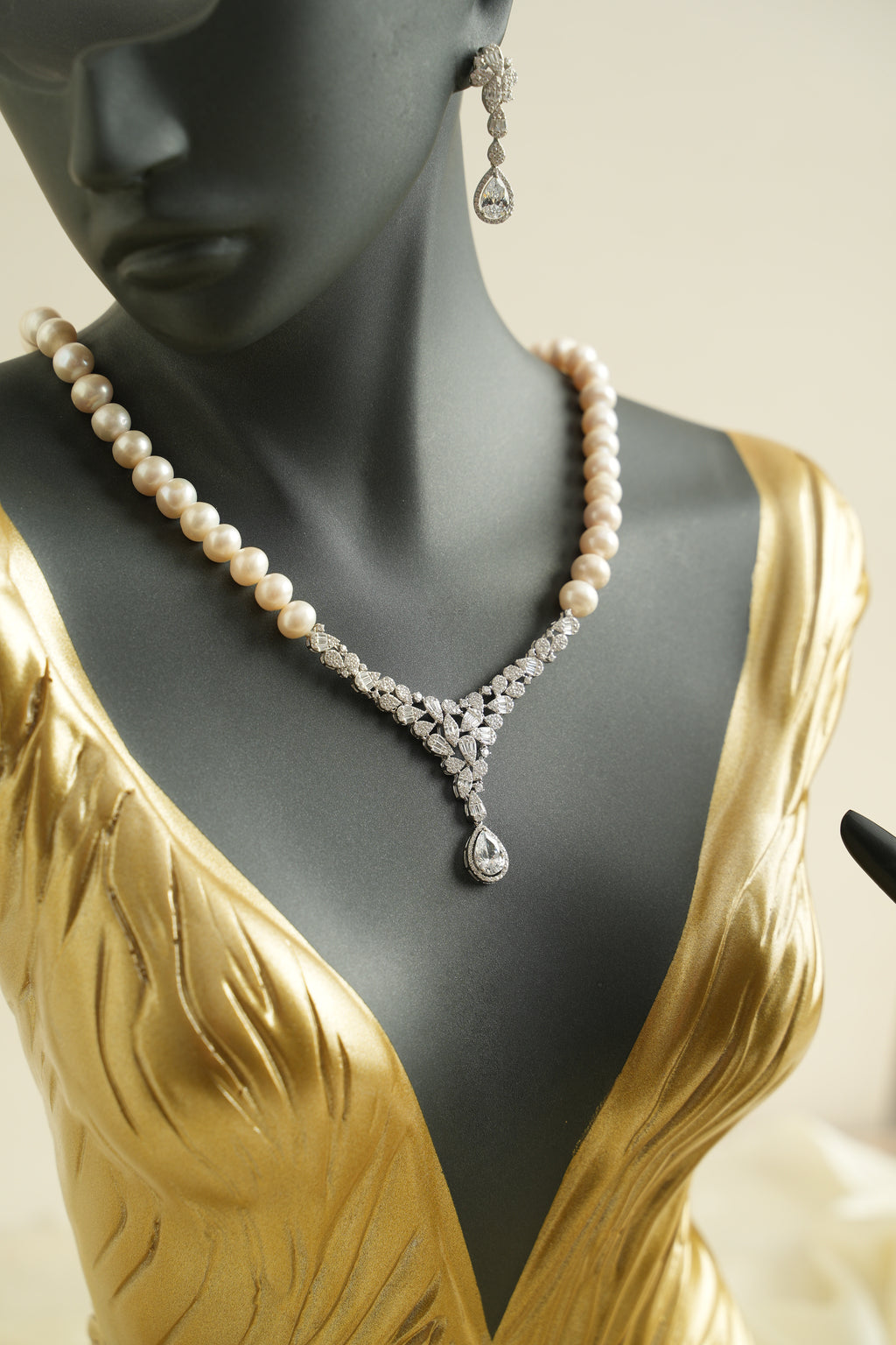 GÜMÜŞ İNCİ SET - ROSE 251