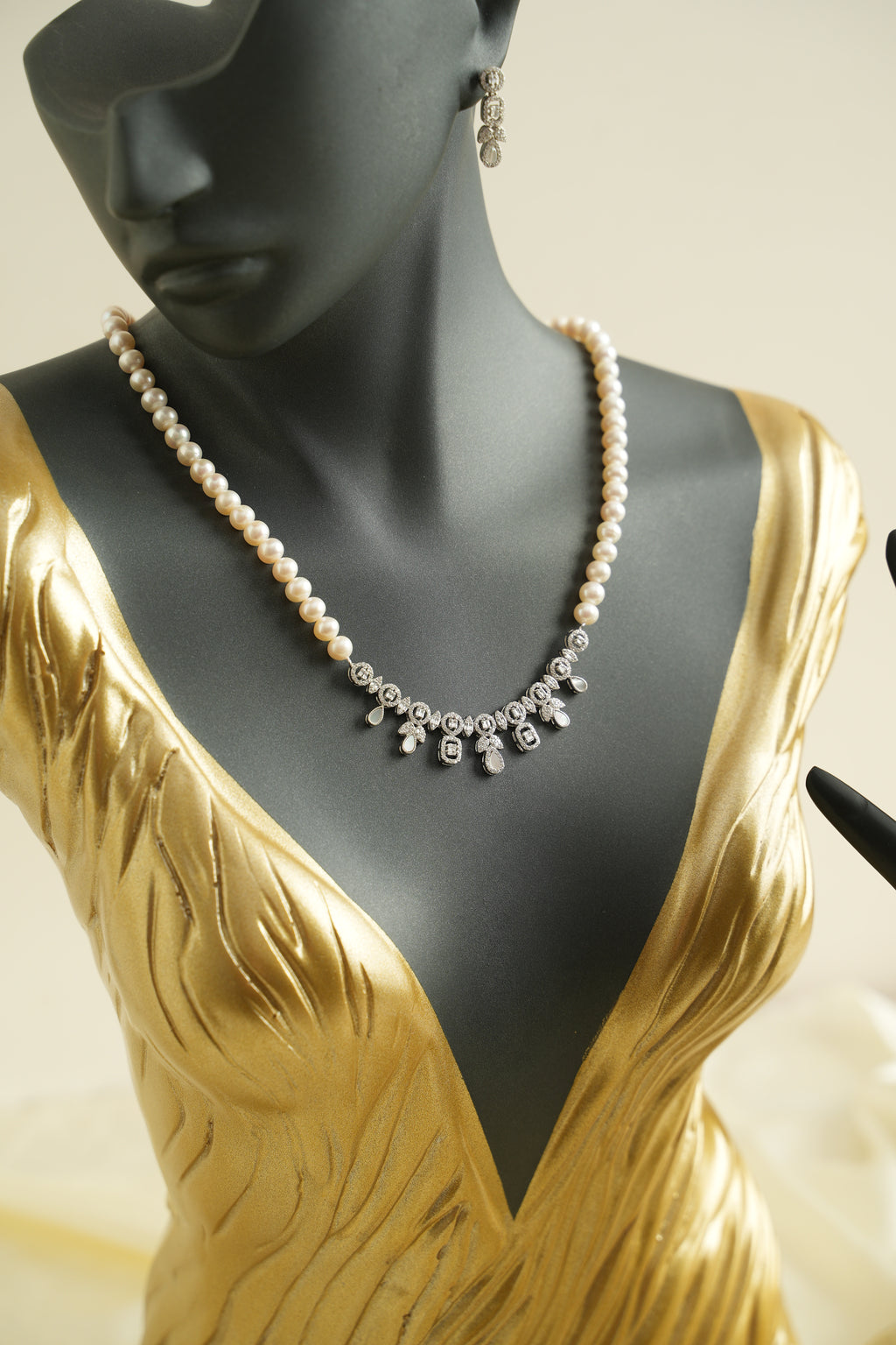 GÜMÜŞ İNCİ SET - ROSE 255