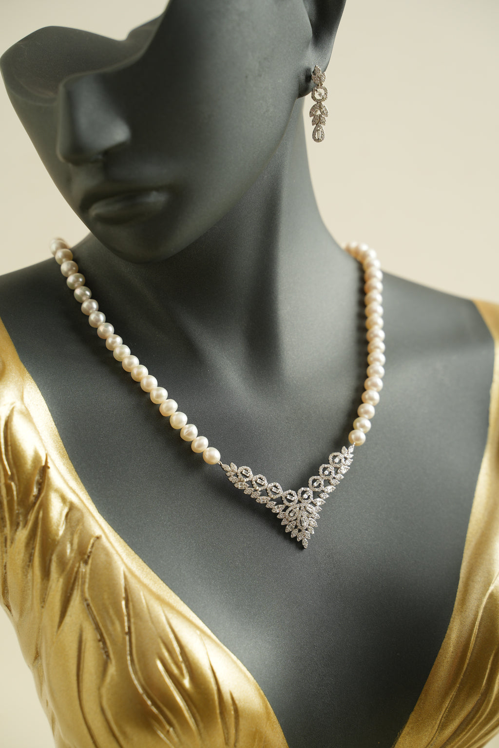 GÜMÜŞ İNCİ SET - ROSE 259