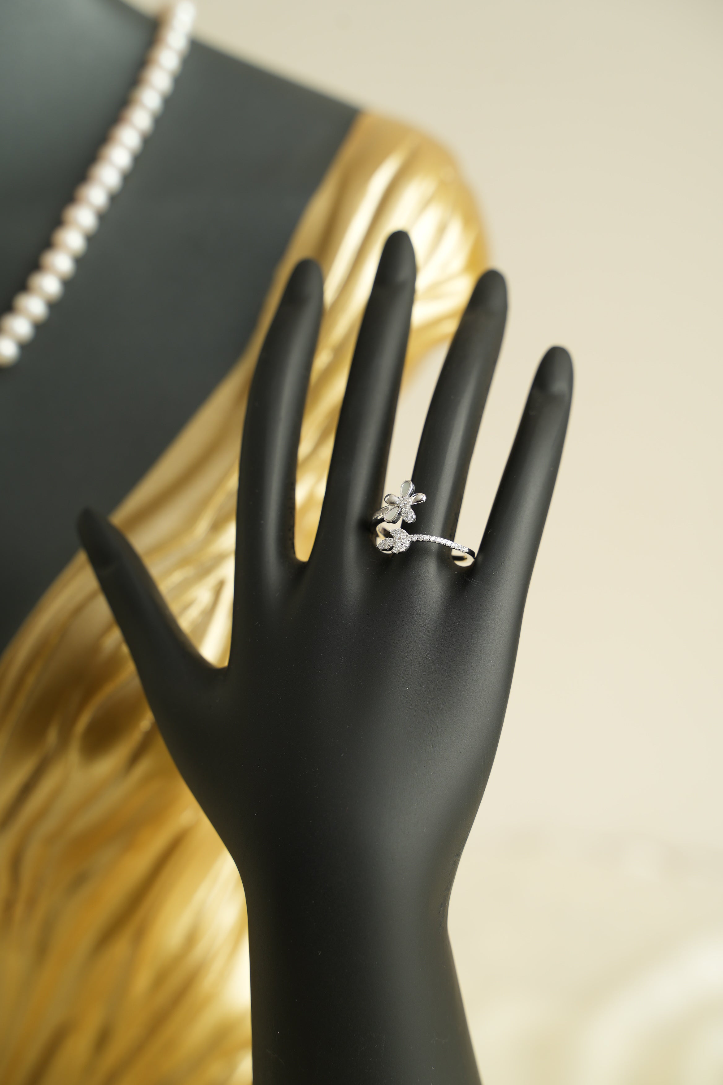 GÜMÜŞ İNCİ SET - ROSE 266