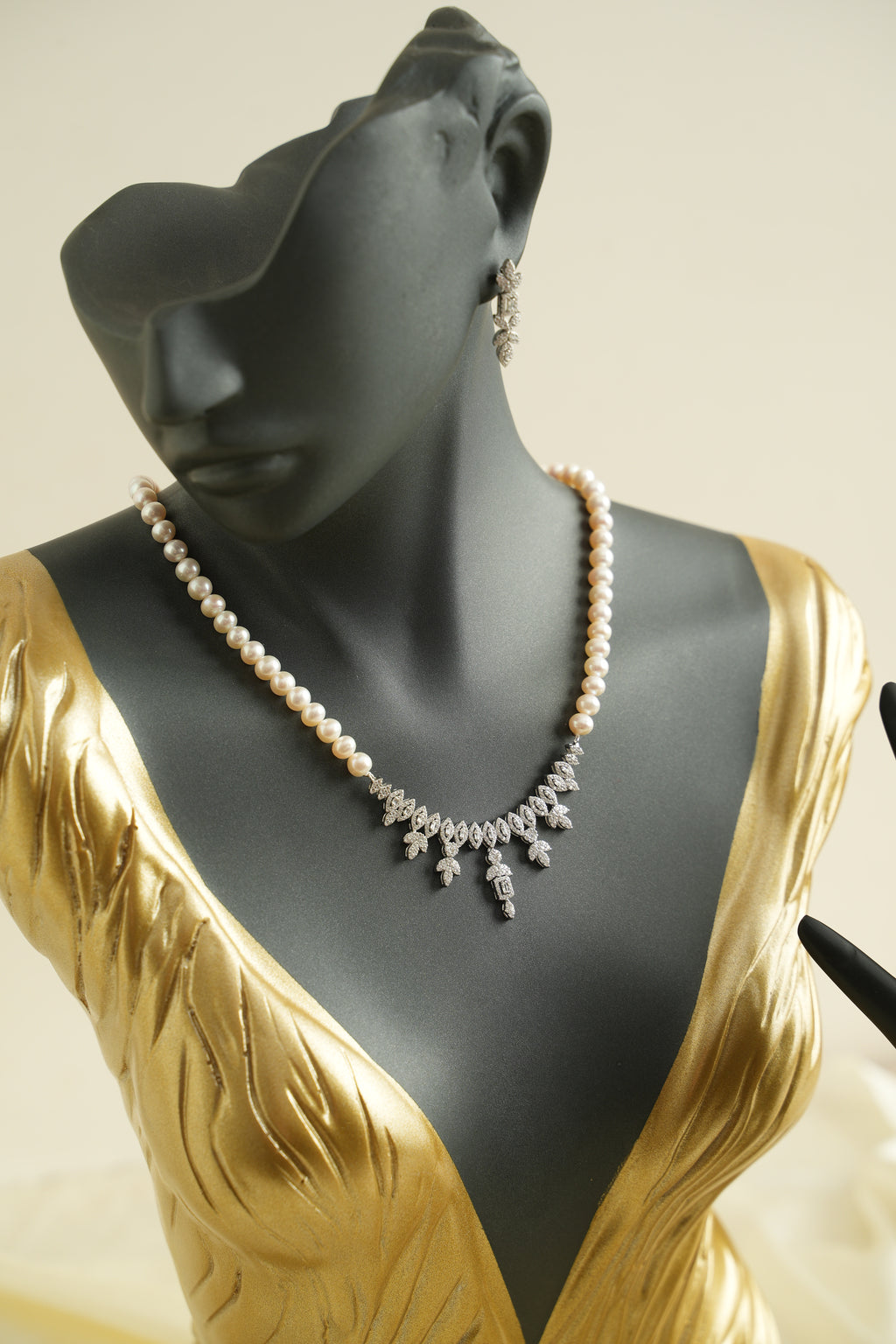 GÜMÜŞ İNCİ SET - ROSE 269