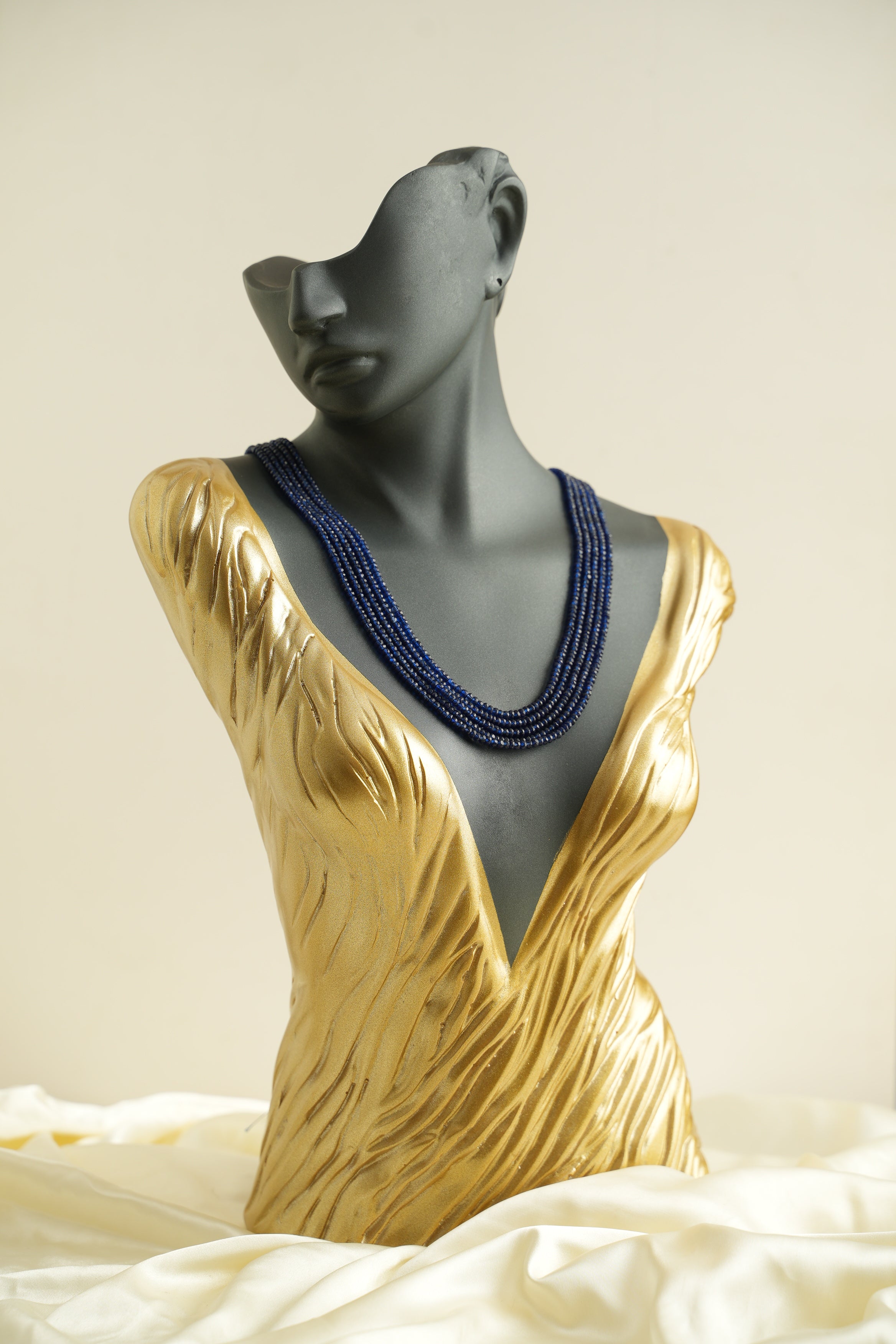 5 SIRALI DOĞAL TAŞ SAFİR - DGLTS 120