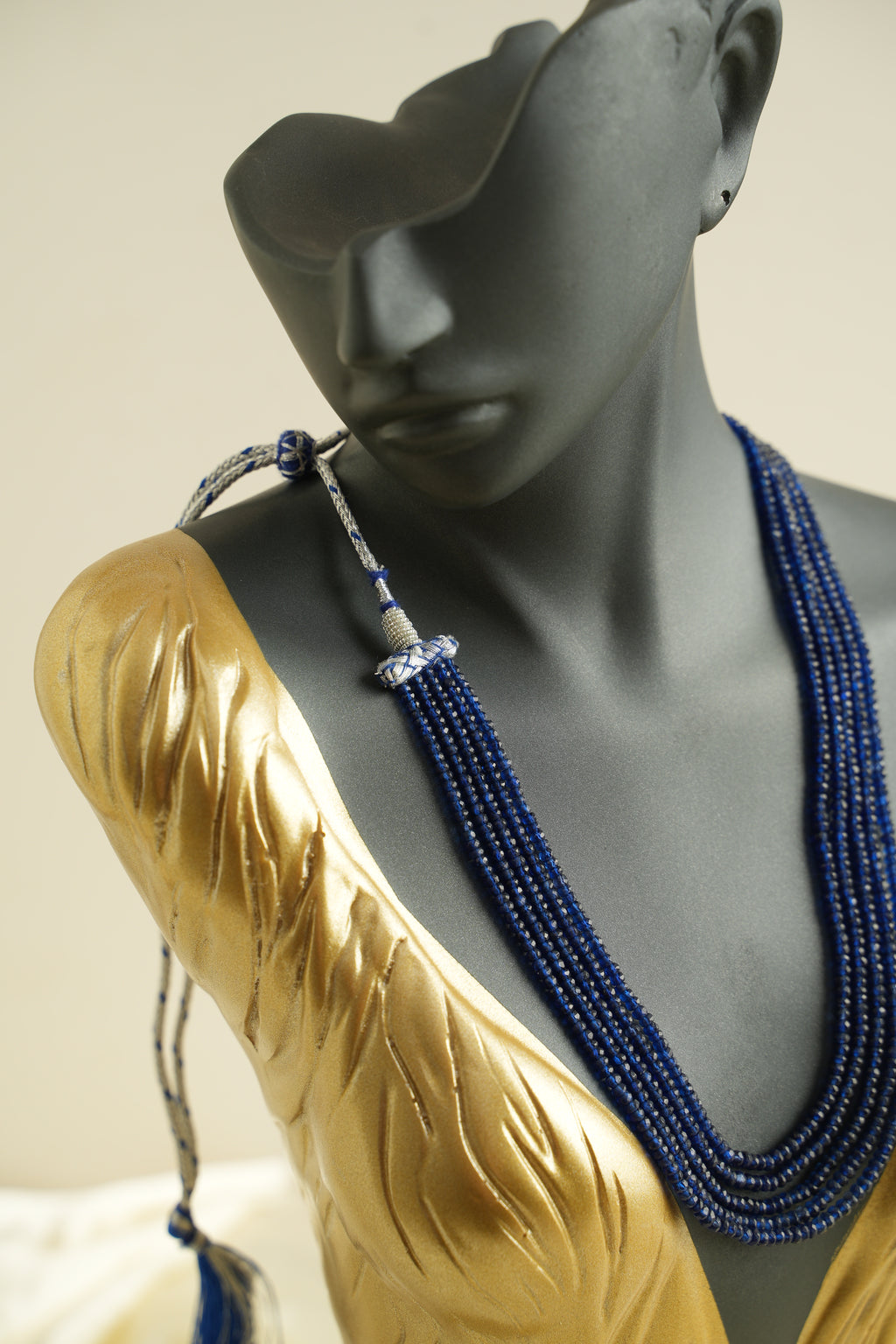 5 SIRALI DOĞAL TAŞ SAFİR - DGLTS 120