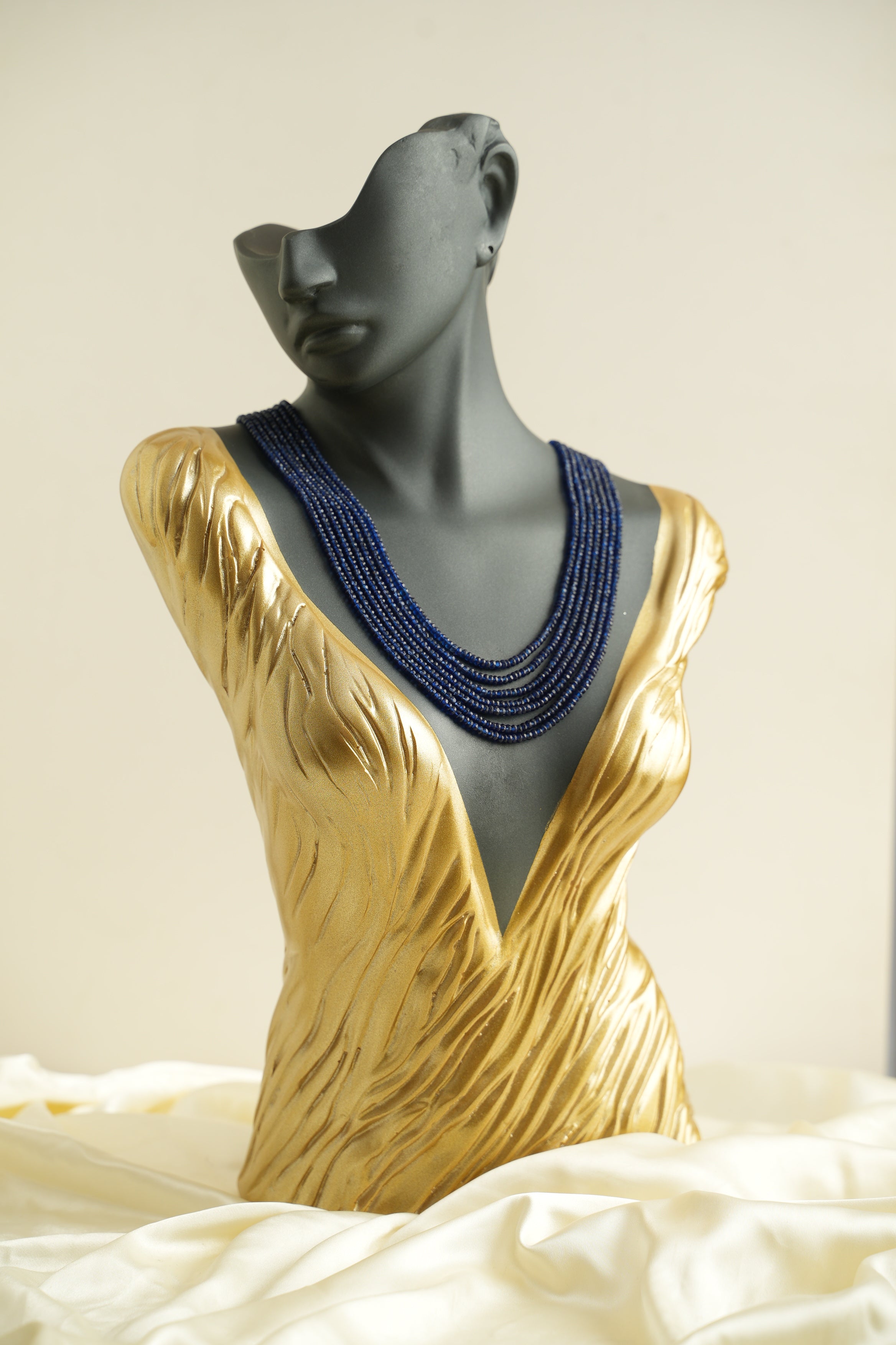 7 SIRALI DOĞAL TAŞ SAFİR - DGLTS 121