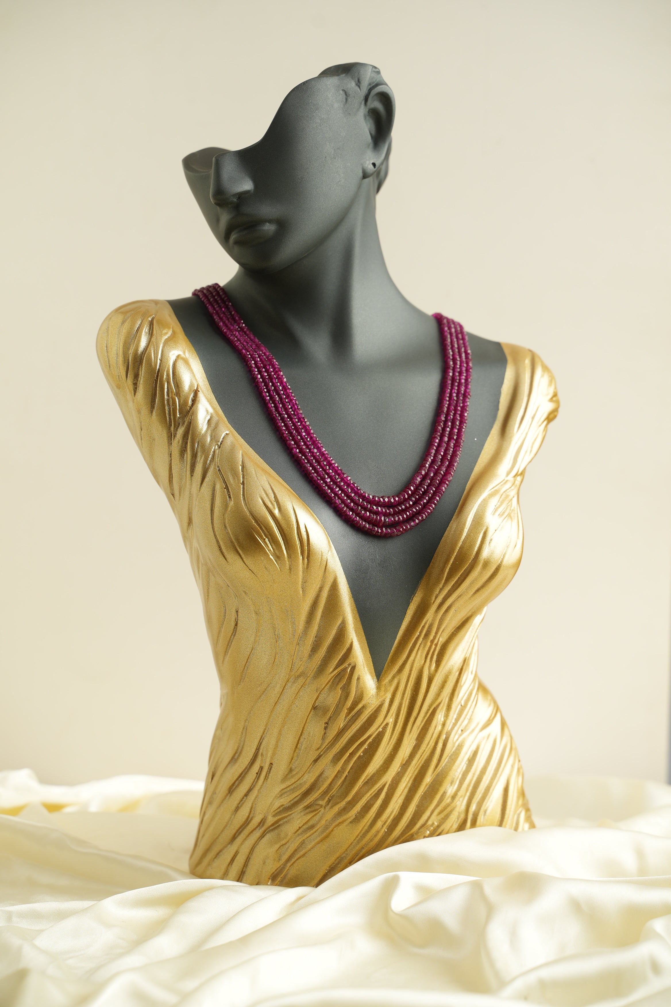 4 SIRALI DOĞAL TAŞ YAKUT - DGLTS 123