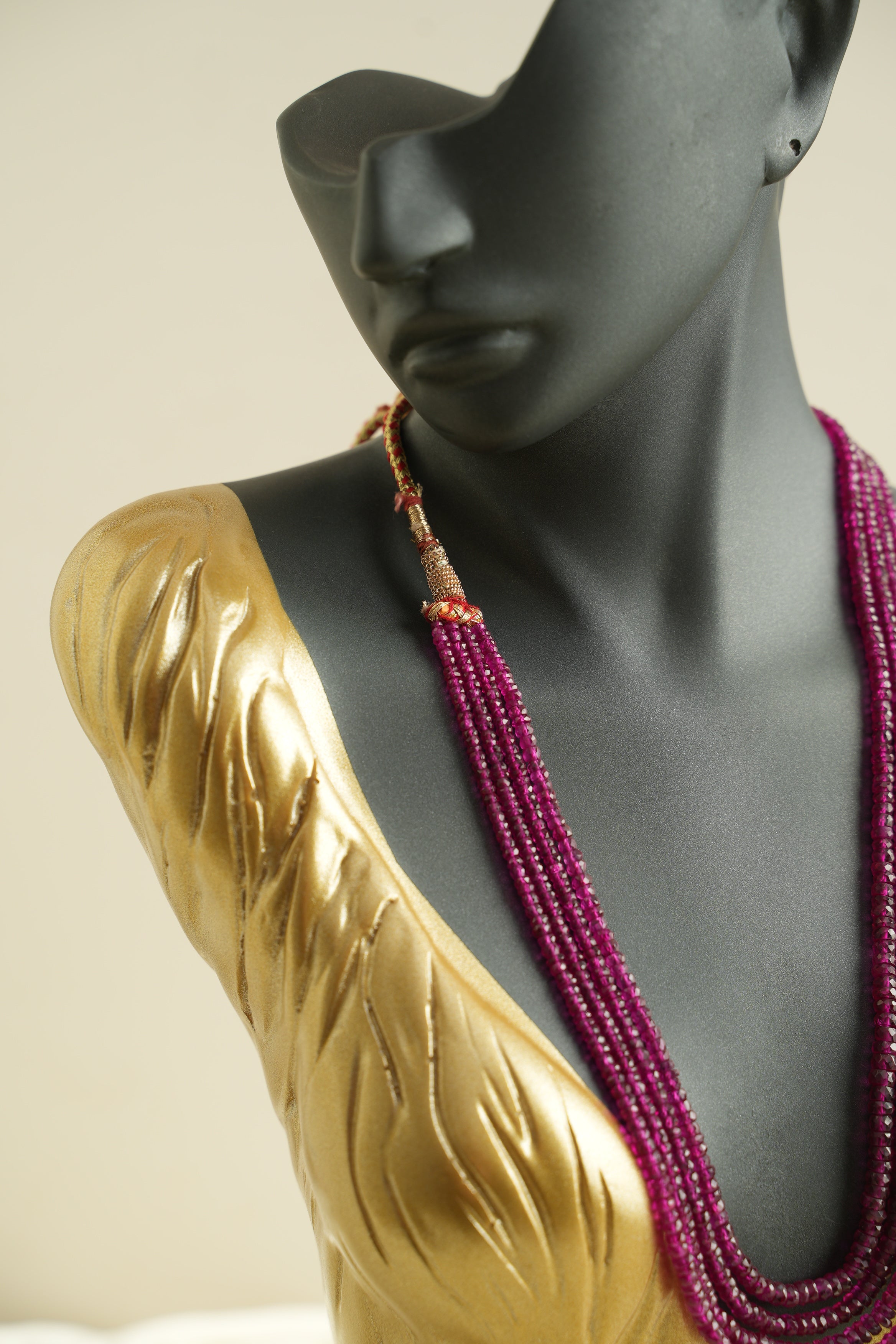 4 SIRALI DOĞAL TAŞ YAKUT - DGLTS 123